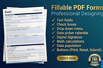 create fillable PDF forms, medical forms, and digital documents, adobe acrobat