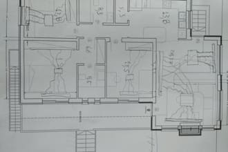 design hvac duct from pdf layouts in autocad 2d