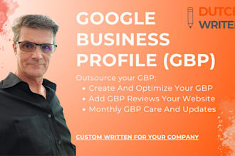 create manage and optimize your google business profile