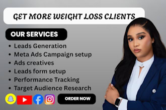 get high paying weight loss fitness wellness clinic clients using meta ads