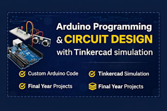do arduino programming with tinkercad circuit design for electronics and