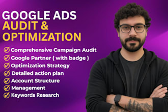 audit and optimize your google ads account and campaigns