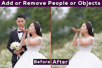 add, remove objects and people with photoshop