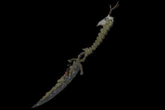create detailed 3d fantasy weapons prop and game ready model