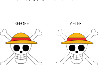 low res to high quality vector tracing