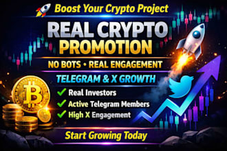 grow crypto telegram promotion, crypto telegram marketing