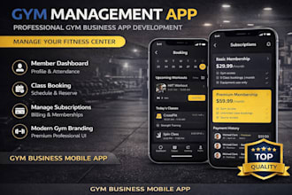 build a gym management app for your business