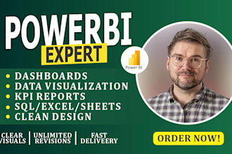 create interactive power bi dashboard to track your business kpis