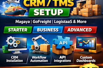 setup magaya CRM gofreight logistaas cargoez salesdash CRM tai tms bridge lcs