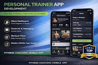 create a personal trainer app for online coaching