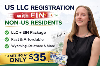 do US llc registration with ein for non US residents