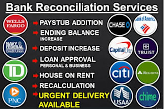 prepare income proof and bank style summaries
