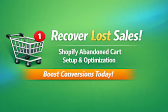 setup shopify abandoned cart wiz ai ck uppush kwikengage txtcart dondy pushowl