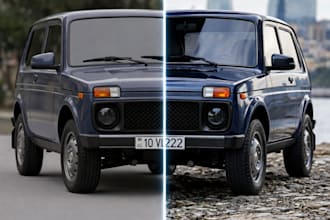 do professional automotive retouching and car render