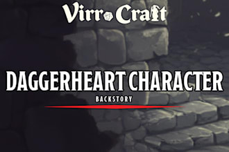 write daggeheart character backstory