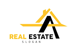 design modern property, construction and realty logo