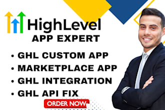 develop gohighlevel ghl custom app API integration