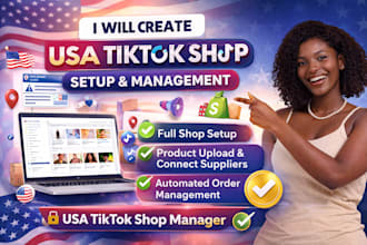 create usa tiktok shop setup USA tik tok shop tiktok shop manager