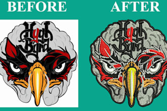 do embroidery digitizing, digitize image into dst, pes, jef, emb, pxf, ofm asap
