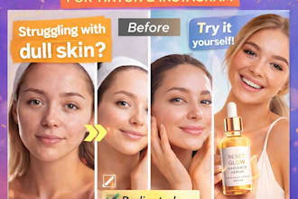 create high converting skincare ads for tiktok and instagram