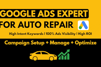 google ads for auto repair and towing services