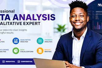 do qualitative data analysis using nvivo, thematic analysis and write report