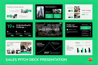 design business marketing pitch deck presentation  sales slide design in ppt