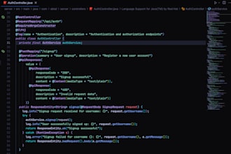build a professional rest API