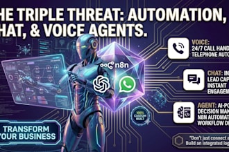 build n8n ai automation whatsapp chatbot vapi and retell ai voice agent