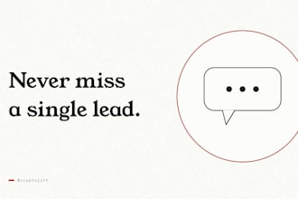 build an ai chatbot that answers customers and captures leads