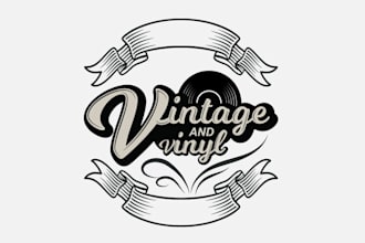 create unique antiques business logo