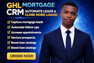 setup ghl CRM for mortgage brokers