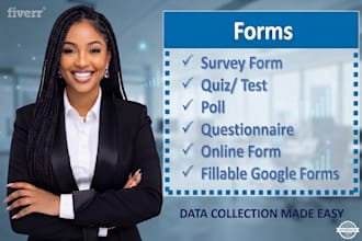 collect real online survey responses for online questionnaires, forms, and polls