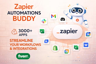 connect different apps through zapier automation