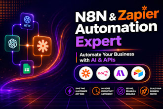 develop custom n8n ai agents, workflows, and automations