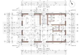 draft professional 2d architectural floor plans and technical drawings