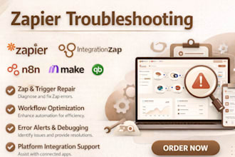 debug failing zapier integration zap multi step n8n make issues fast turnaround