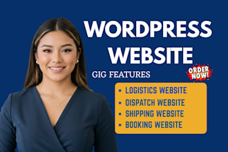 build ai logistics trucking dispatch website with automation and tracking