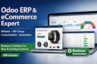 odoo ecommerce website, odoo erp setup, odoo customization expert solution