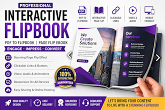 create interactive flipbook, pdf to flipbook, page flip ebook design