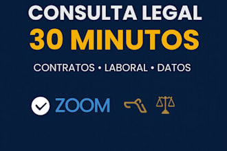 30min legal consultation chilean lawyer