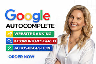 google autocomplete, autosuggestion, website ranking keyword research