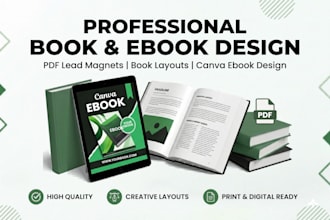 design professional lead magnet, lead magnet design, brochure design, workbook