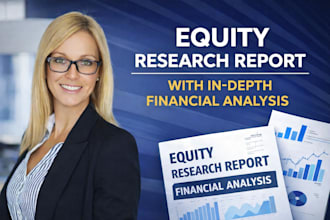 create professional equity research reports with in depth financial analysis