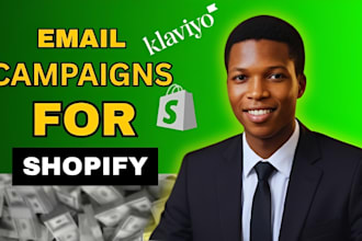 manage klaviyo email campaigns for shopify store sales