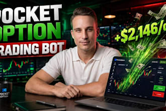 code pocket option automated script, indicator and strategy for options