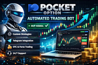 code pocket option automated script, indicator and strategy for options