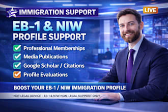 write and publish PR media coverage article in usa news outlets for eb1 o1 niw