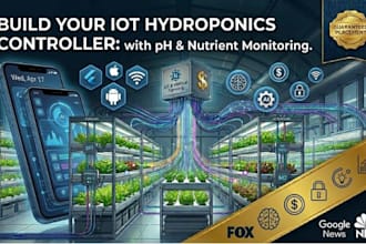 build an iot hydroponics controller with ph and nutrient monitoring