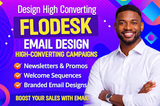 flodesk email design, email campaigns, newsletters, email marketing